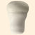 Vintage Chic Series - Alabaster Gloss Spot Midi Ceramic Chair Rail Corner Piece