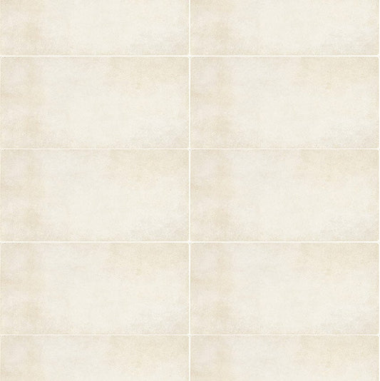 Vintage Chic Series - Alabaster Gloss Mini 165x330mm Ceramic Tile