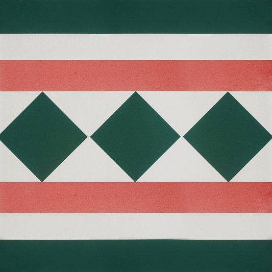 Cnr & Brd Series - Princess's Bracelet Satin (Border) 300x300mm Ceramic Tile