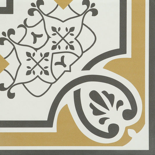 Cnr & Brd Series - Missing Piece Satin (Corner) 300x300mm Ceramic Tile