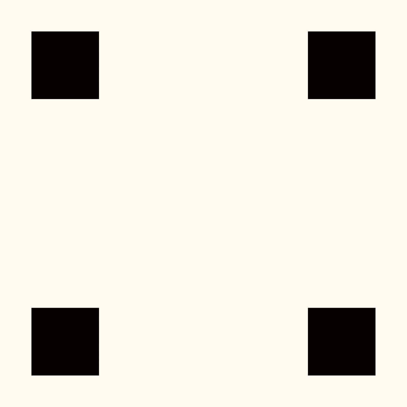 Full-Size Sample - Four Corners Series - Bistro Dot Ebony Satin 300x300mm Porcelain Tile