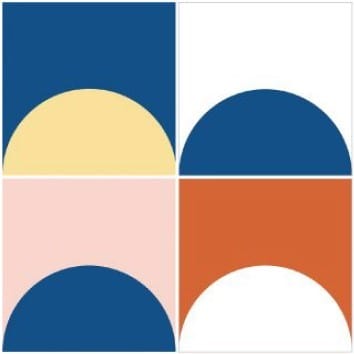 Geometry Bohemian Series - Sweet Candy Matte 300x300mm Ceramic Tile