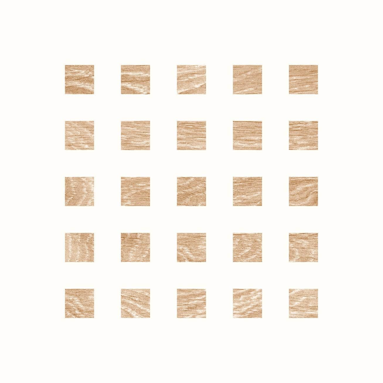 Full-Size Sample - Geometry Bohemian Series - Natural Order Satin 300x300mm Porcelain Tile
