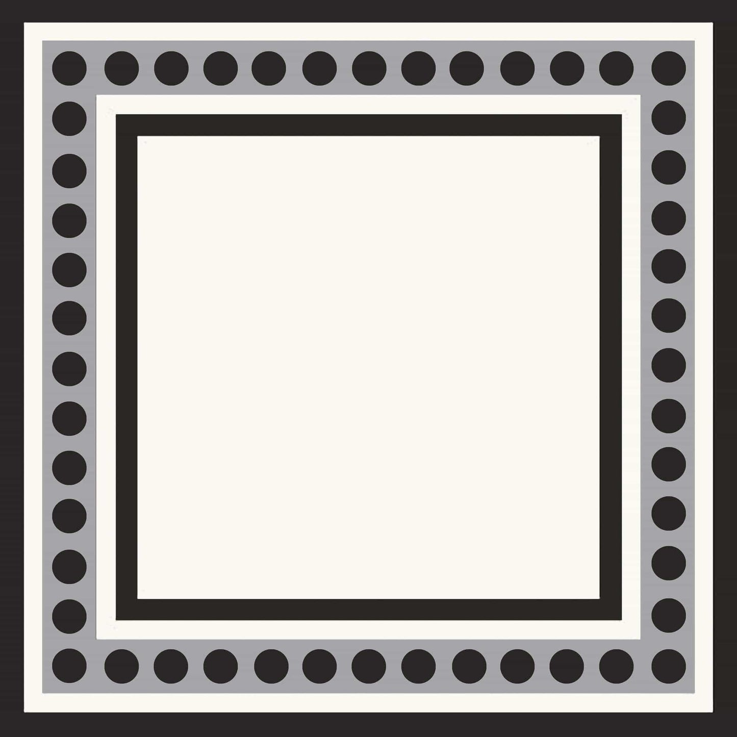 Modern Monochrome Series - Tuxedo Matte 300x300mm Porcelain Tile