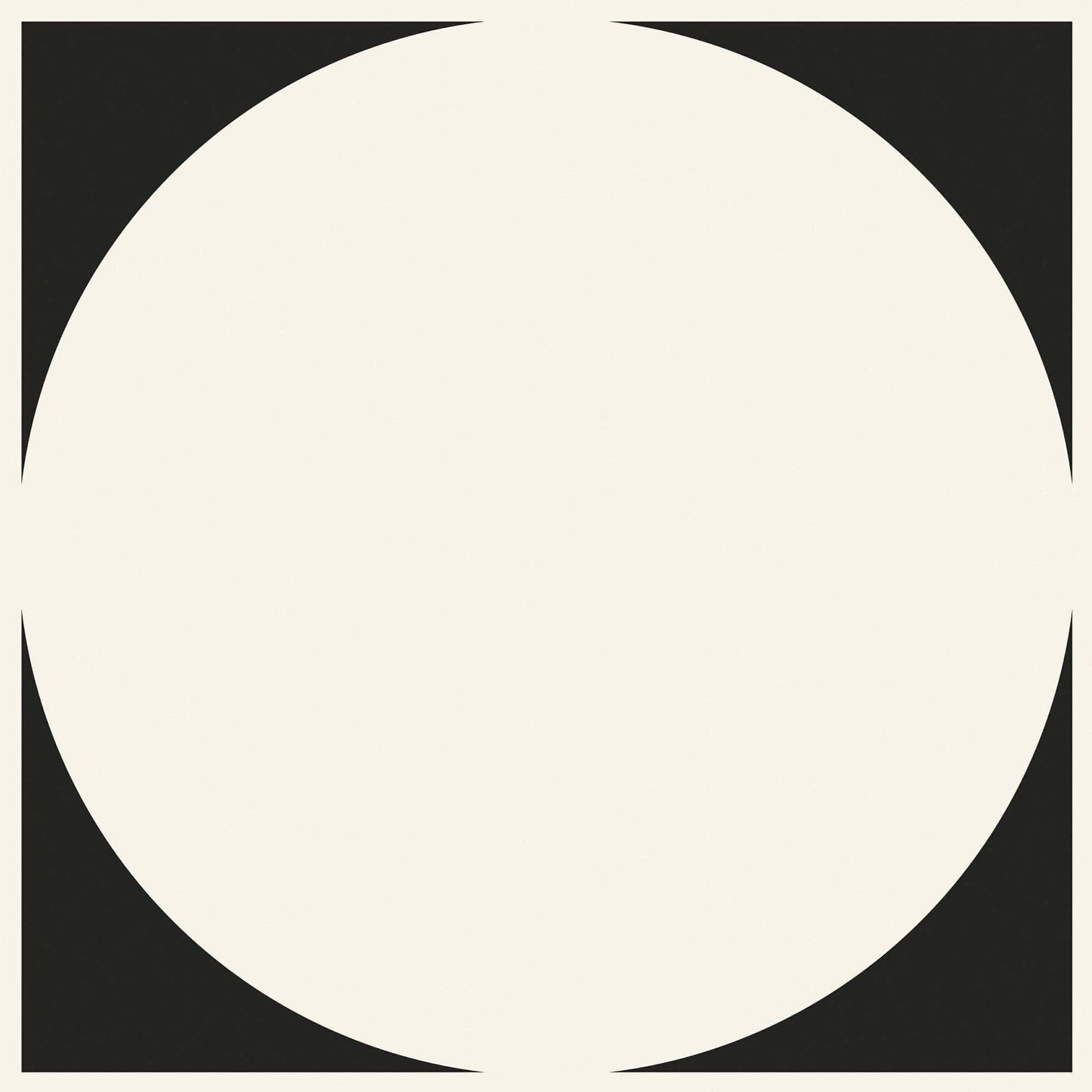 Full-Size Sample - Modern Monochrome Series - The Cream Drop Matte 300x300mm Porcelain Tile