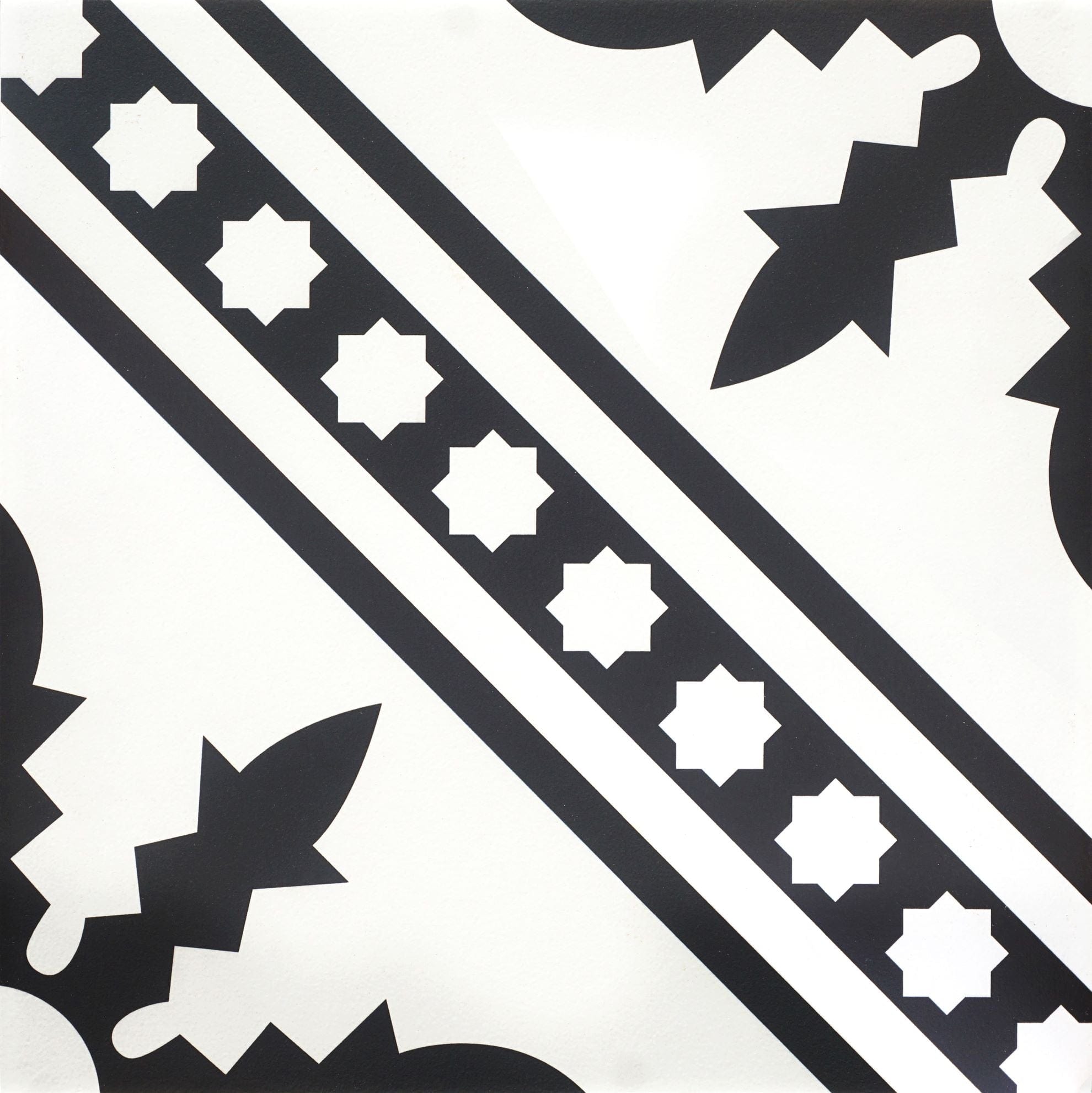 Forever Classic Series - Illustration Dark Magic Satin 300x300mm Ceramic Tile