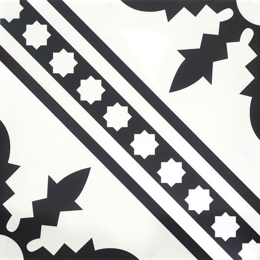 Forever Classic Series - Illustration Dark Magic Satin 300x300mm Ceramic Tile