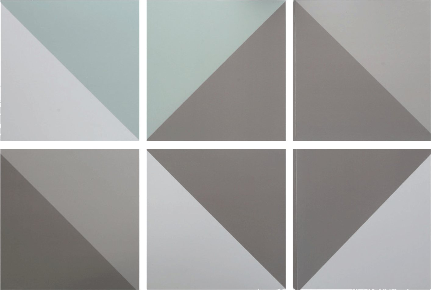 Geometry Bohemian Series - Magic Sail Geometric Trickster Satin 300x300mm Ceramic Tile