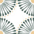Retro Metro Series - Sunburst Sway Satin 300x300mm Ceramic Tile