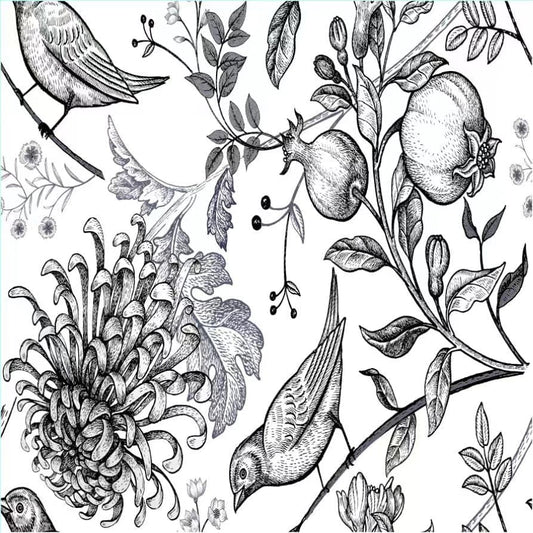 Red Room Series - Bird of Space Satin 300x300mm Ceramic Tile