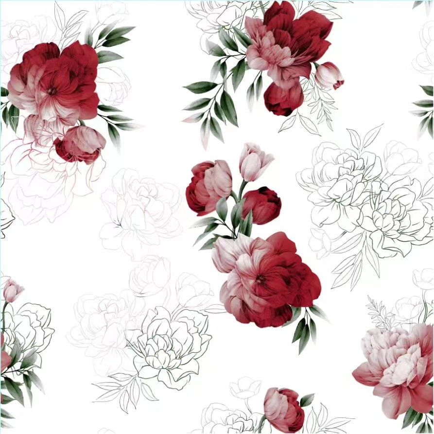 Red Room Series - Follow Your Heart Satin 300x300mm Ceramic Tile