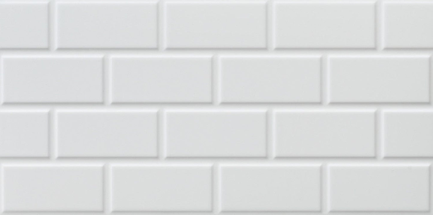 Minimalist Muse Series - Urban Sculpture Set 4 Gloss 300x600mm Ceramic Tile