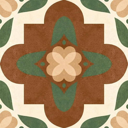 Metro Mod Series - Savannah Bloom Satin 400x400mm Porcelain Tile