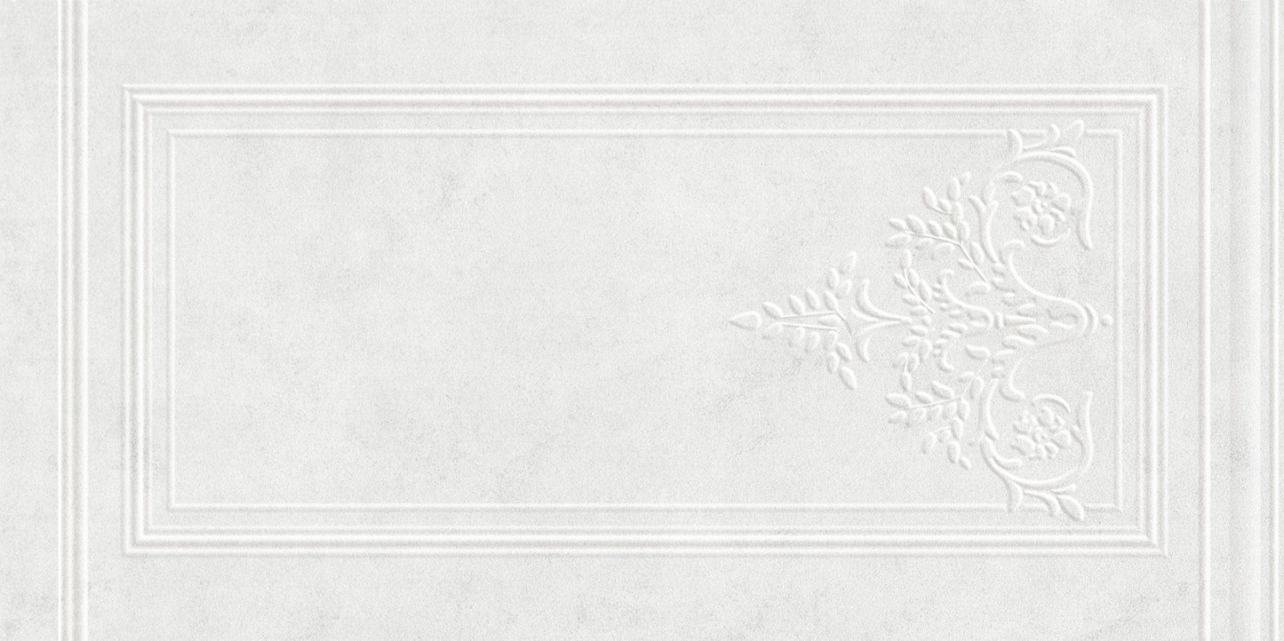 Manor Series - Baroque Blossom Cloud Dance Satin 400x800mm Ceramic Tile