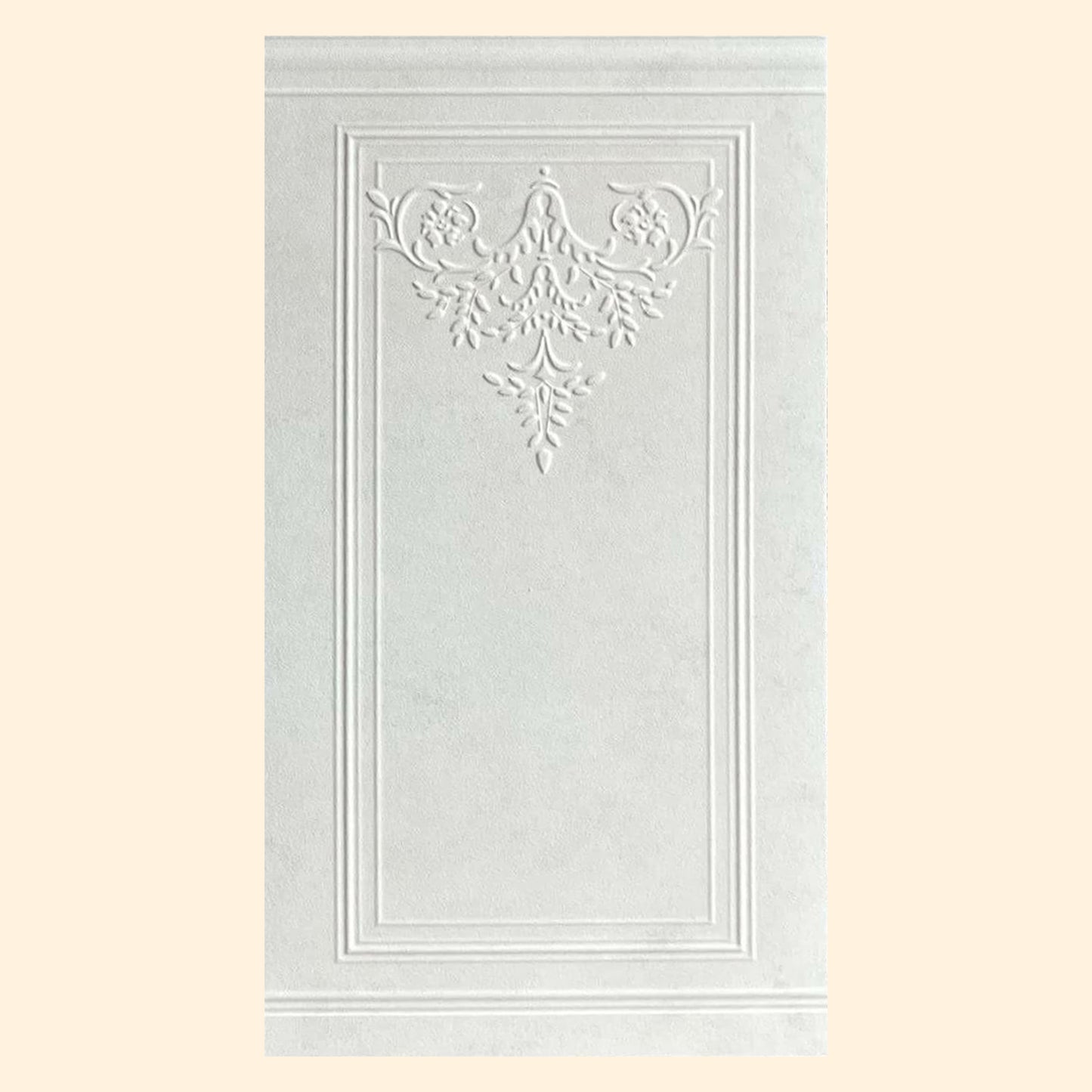 Cut Sample - Manor Series - Baroque Blossom Cloud Dance 400x800mm Ceramic Tile (Cut Size: Approx. 200x400 mm)