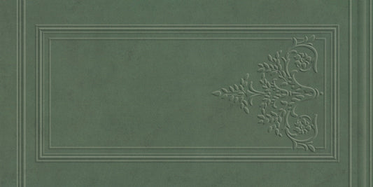 Manor Series - Baroque Blossom Mystic Moss Satin 400x800mm Ceramic Tile