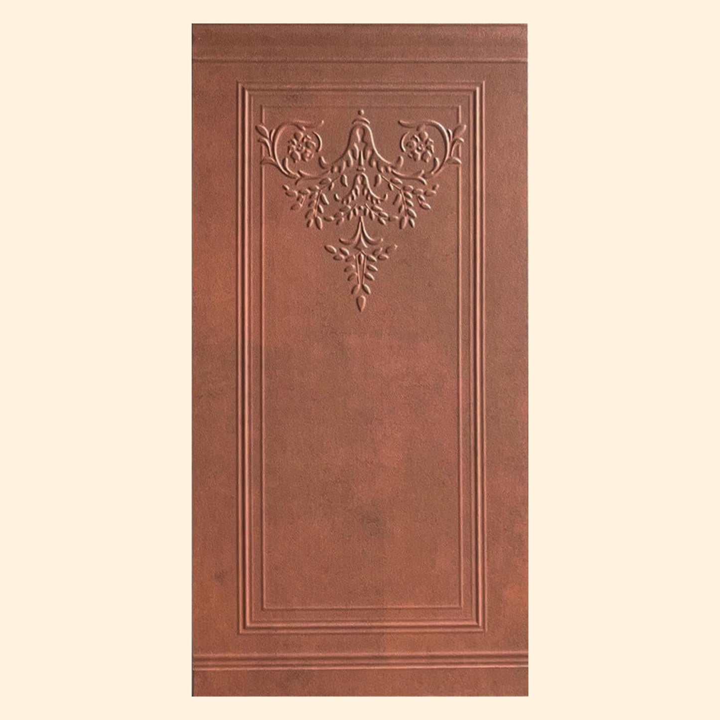 Cut Sample - Manor Series - Baroque Blossom Autumn Bronze 400x800mm Ceramic Tile (Cut Size: Approx. 200x400 mm)