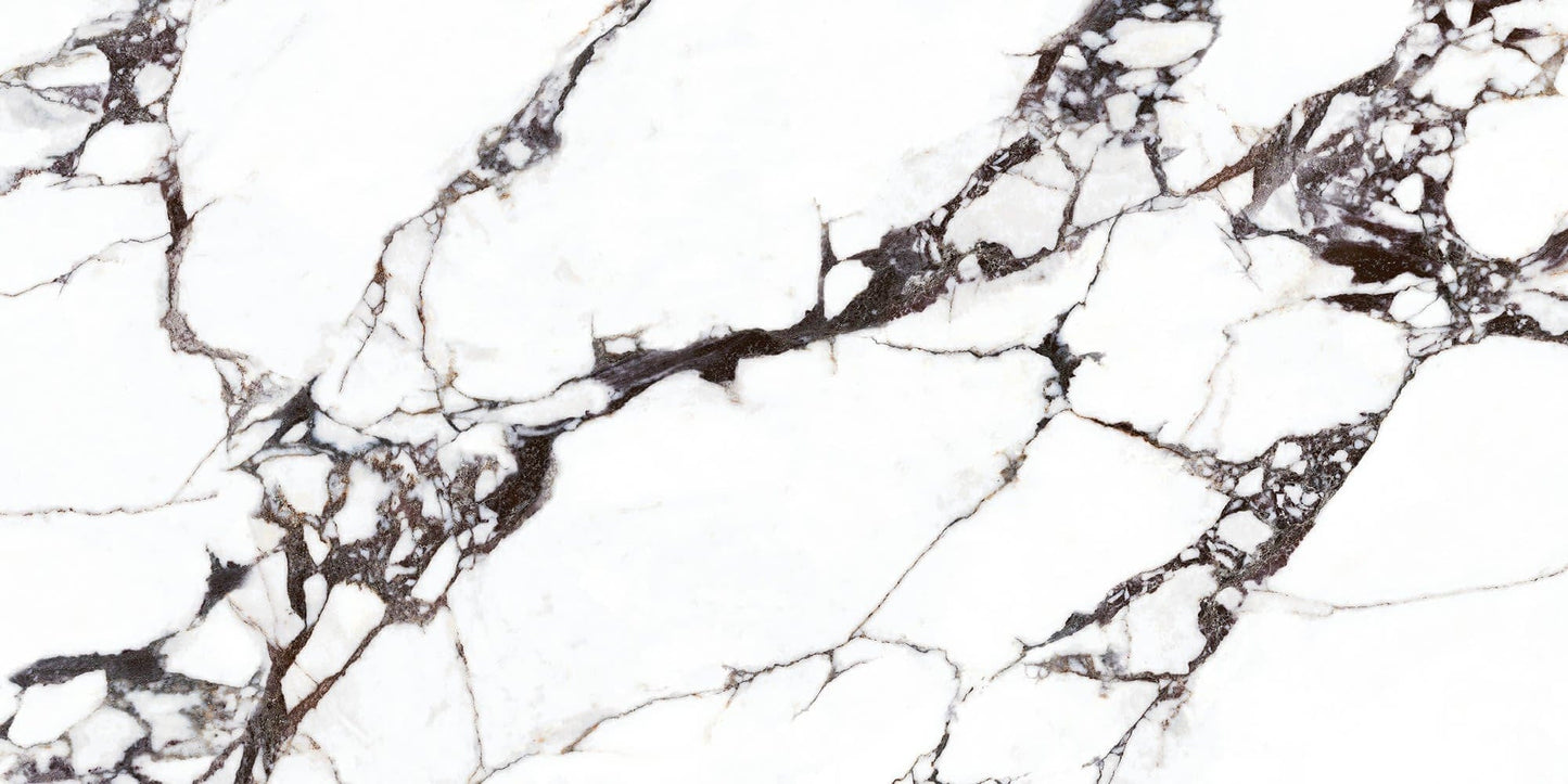 Stellar Veins Series - Burgundy Storm Satin 600x1200mm Porcelain Tile