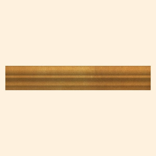 Vintage Chic Series - Salty Caramel Gloss Strip Midi 60x330mm Ceramic Chair Rail Liner