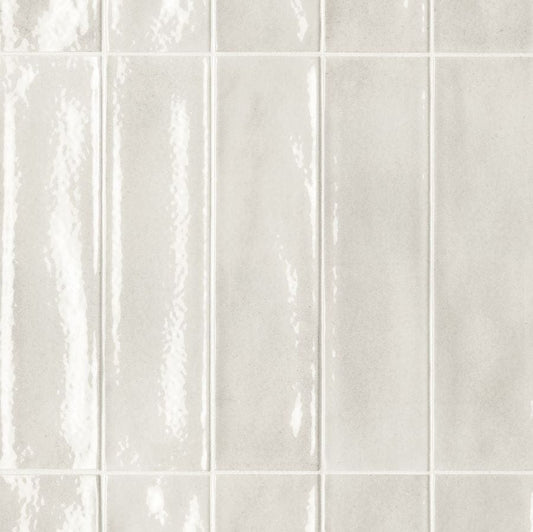 Lustroform Series - Snowy Quartz Gloss 75x300mm Porcelain Tile