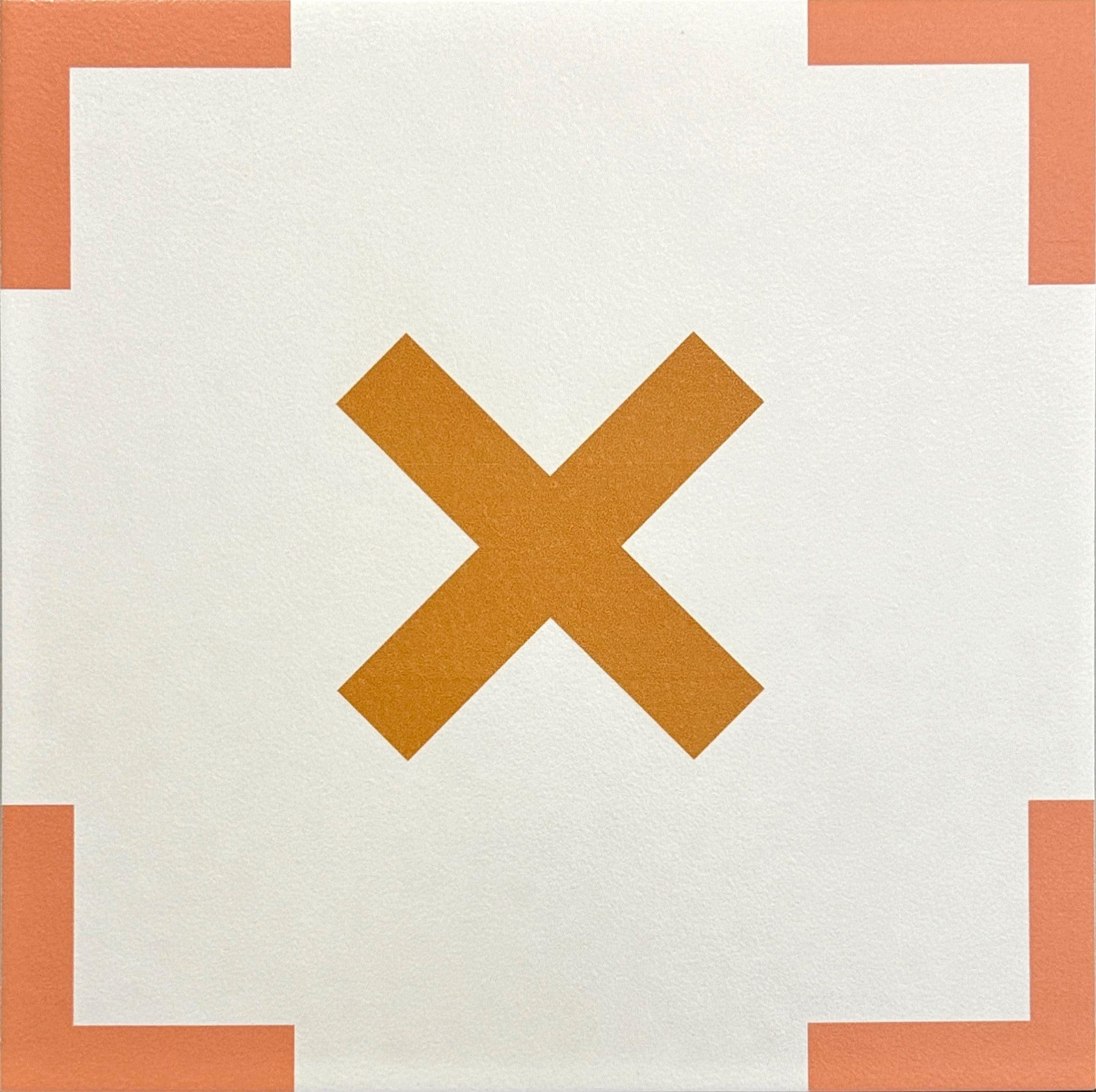 Pink Lovers Series - Sweet Heart (Pinkish - Orange) Satin 300x300mm Ceramic Tile