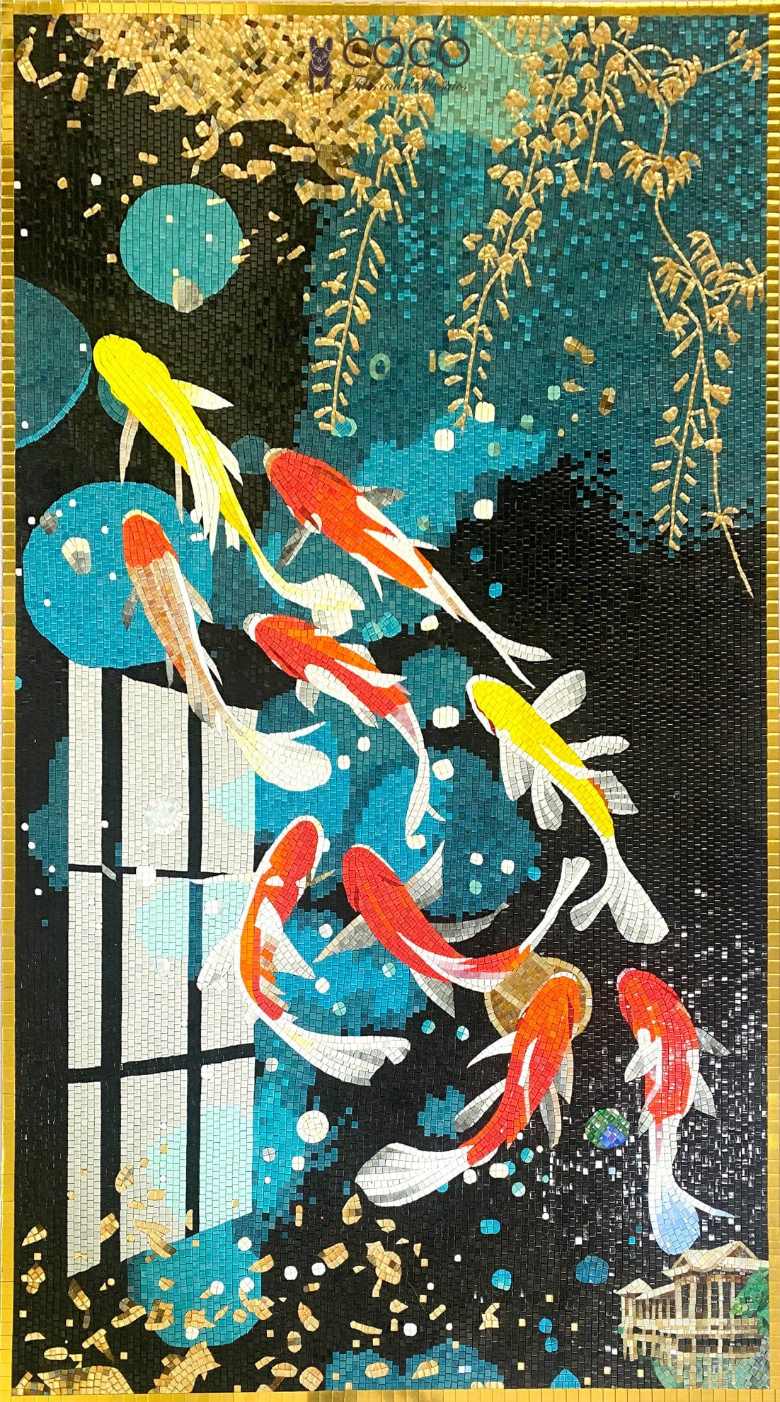 Treasure Tide Mosaic Wall