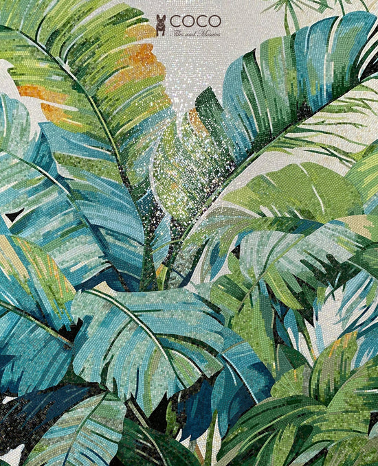 Tropical Breeze Mosaic Art