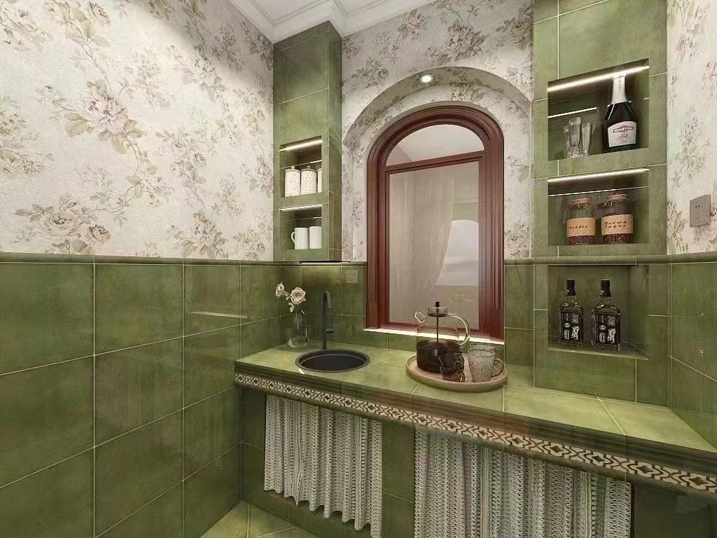 Full-Size Sample - Forever Classic Series - Mediterranean Fever Magic Belt Set 2 70x330mm Ceramic Tile