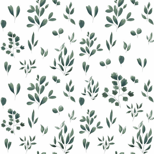 Bloom Series - Flora and Fauna Leafy Parkland Satin 400x800mm Ceramic Tile