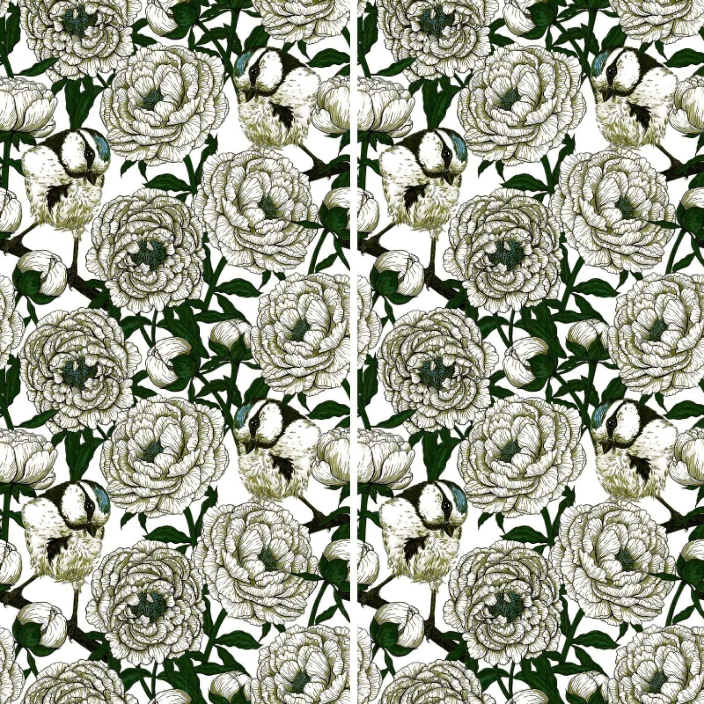 Bloom Series - Flora and Fauna Floribunda Rose Satin 400x800mm Ceramic Tile