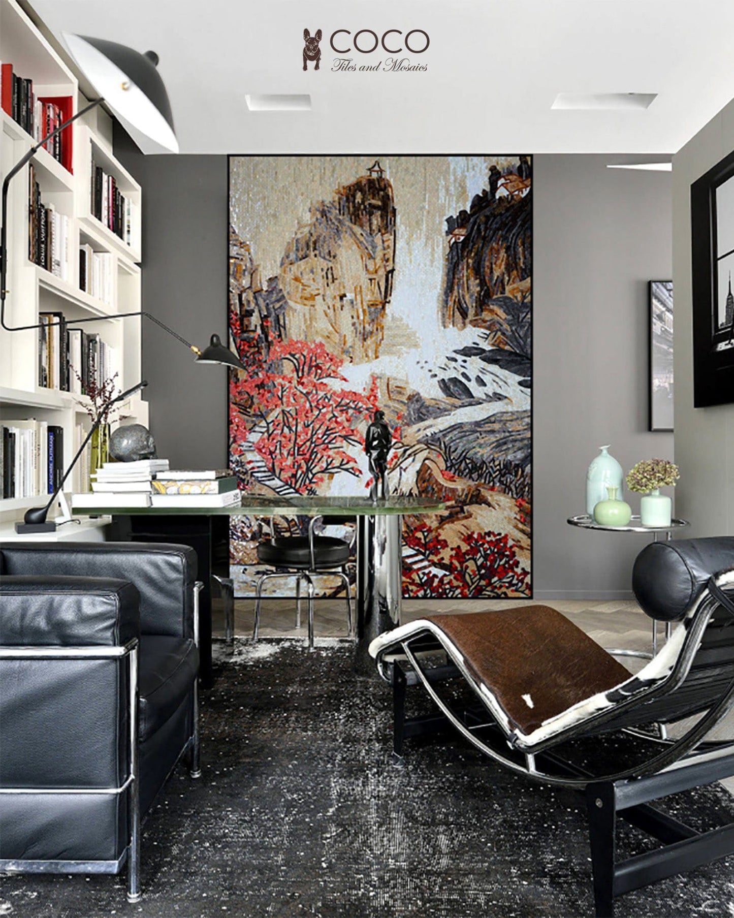 Artistic Mosaic - Mountain - Charming Scenery