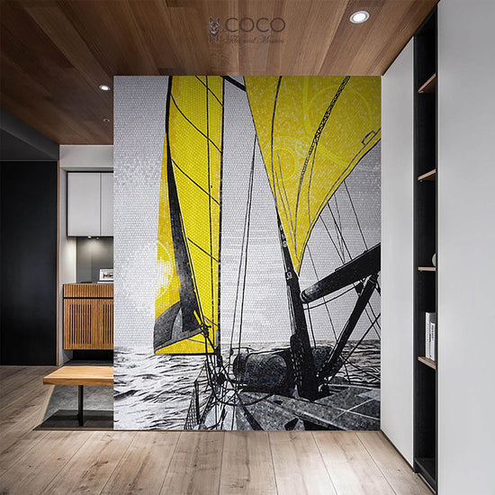 Artistic Mosaic - Sailing