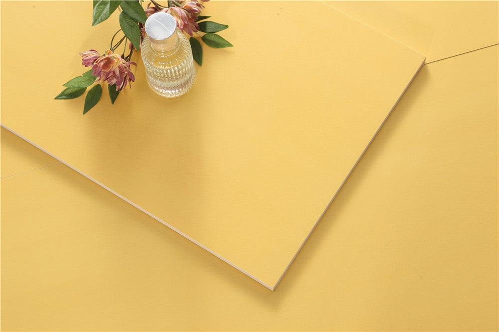 Artist's Palette Series - Canary Yellow Satin 300x600mm Ceramic Tile