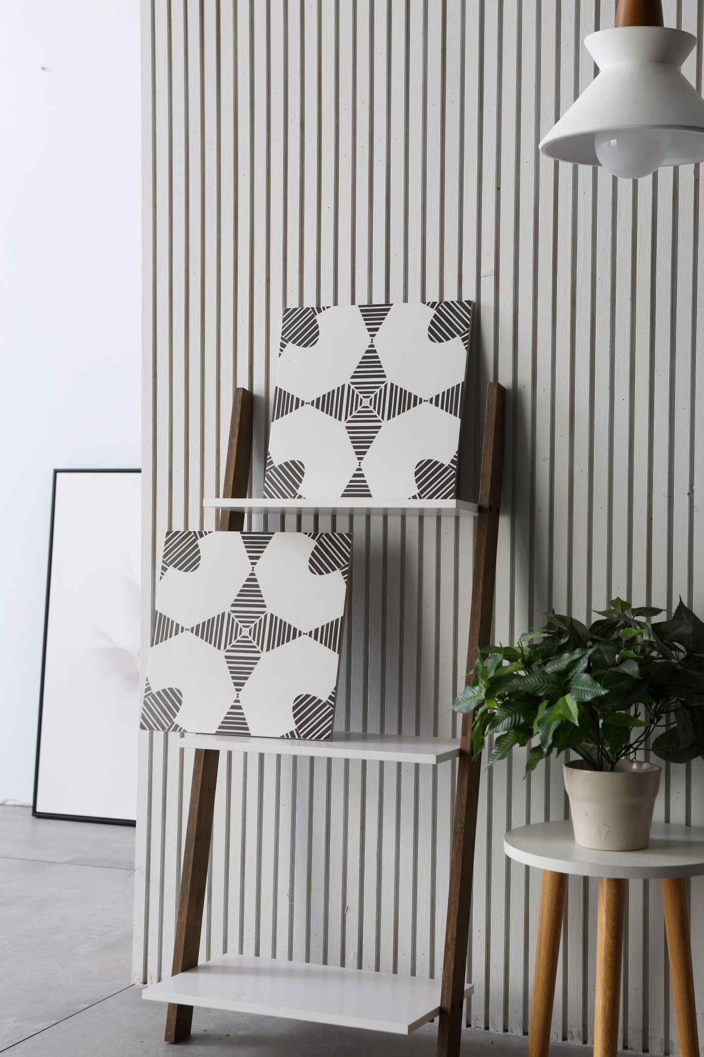 Geometry Bohemian Series - Illustration Nova Satin 300x300mm Ceramic Tile