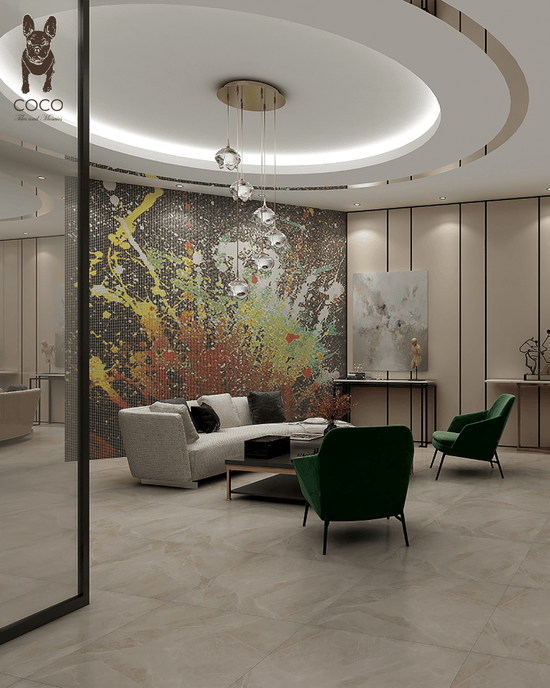 Mosaic Art - Abstract - Galaxy