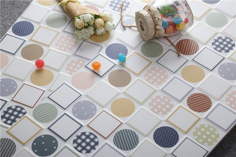 Geometry Bohemian Series - Milky Way Set 1 Satin 300x600mm Ceramic Tile