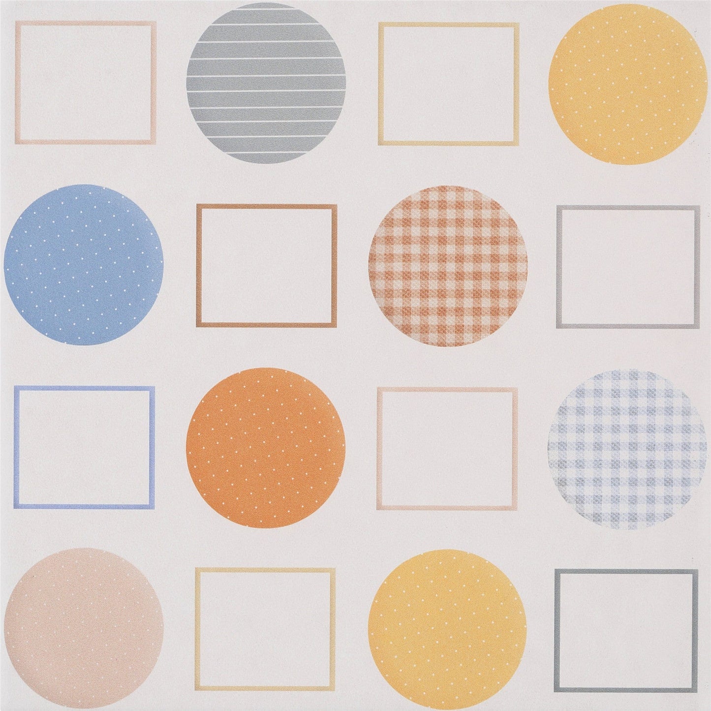 Geometry Bohemian Series - Magic Patch Satin 300x300mm Ceramic Tile
