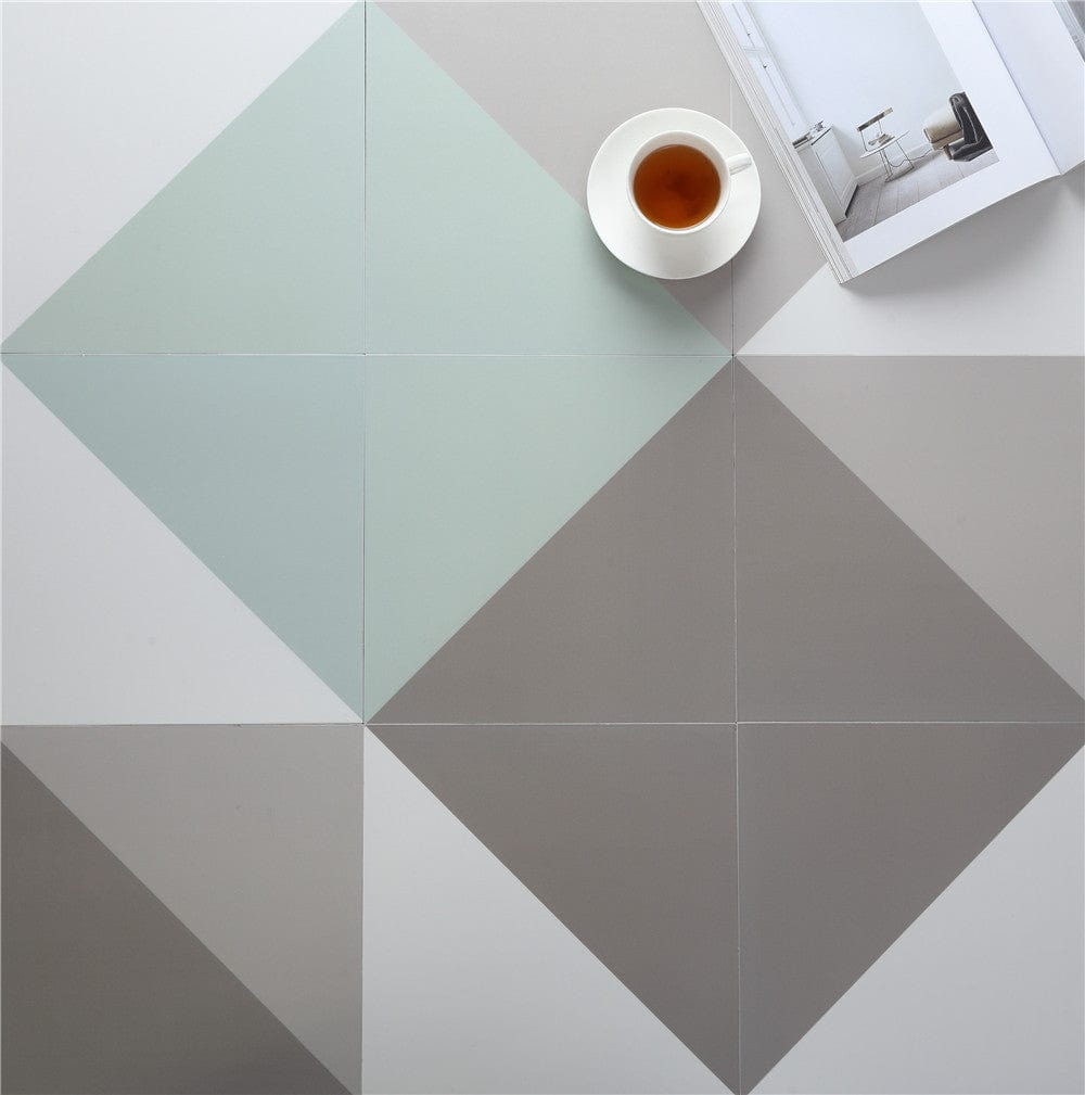 Geometry Bohemian Series - Magic Sail Geometric Trickster Satin 300x300mm Ceramic Tile