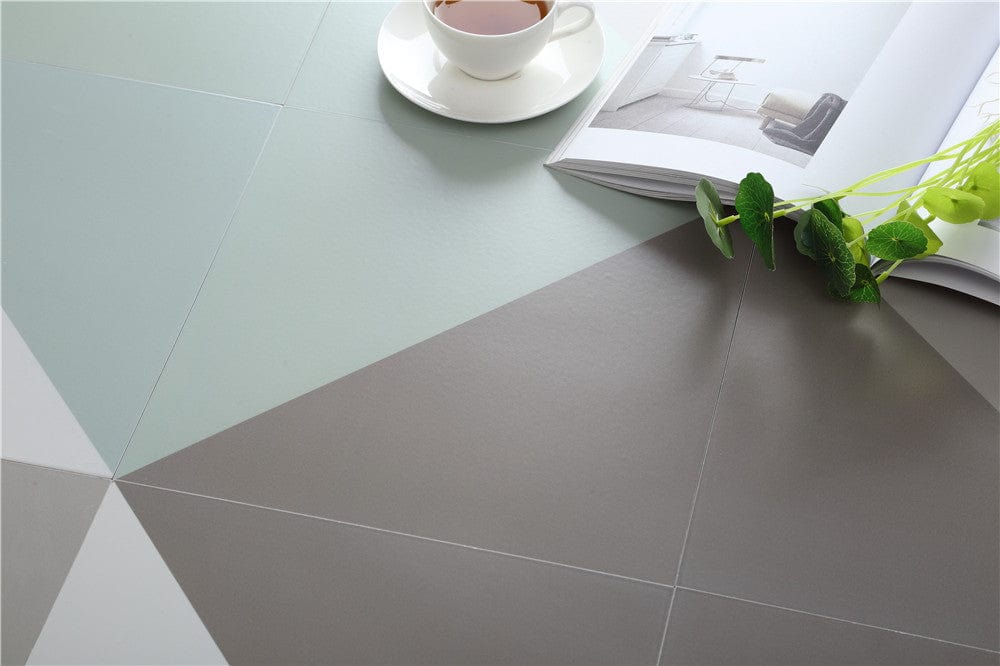 Geometry Bohemian Series - Magic Sail Geometric Trickster Satin 300x300mm Ceramic Tile
