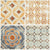 Geometry Bohemian Series - Magic Symbols Heartland Satin 300x300mm Ceramic Tile