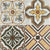 Geometry Bohemian Series - Magic Symbols Rainforest Satin 300x300mm Ceramic Tile