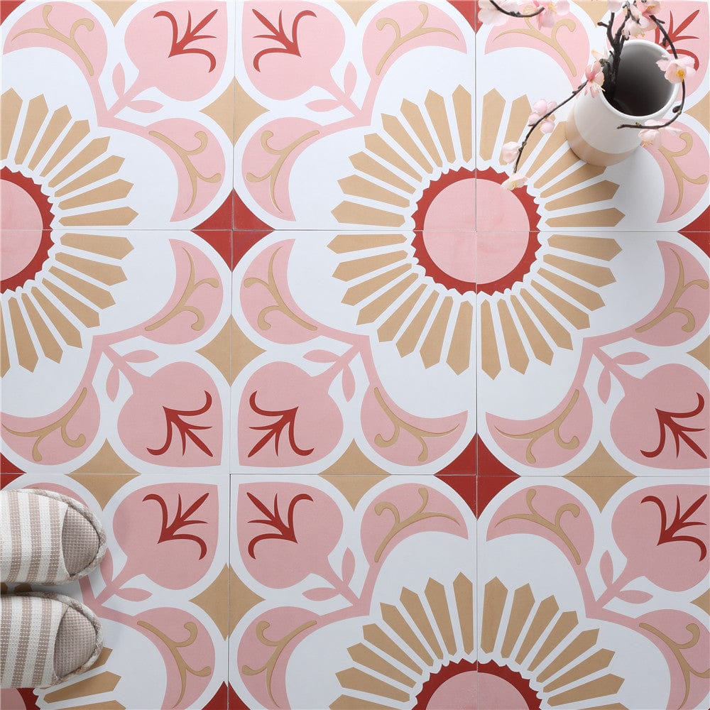 Pink Lovers Series - Love At First Sight Satin 300x300mm Ceramic Tile