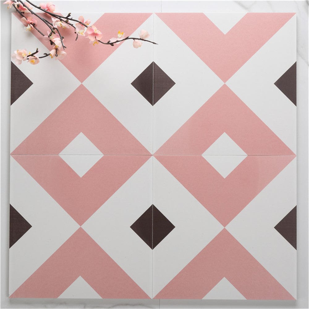 Pink Lovers Series - Happy Space Satin 300x300mm Ceramic Tile