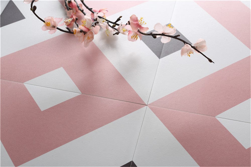 Pink Lovers Series - Happy Space Satin 300x300mm Ceramic Tile