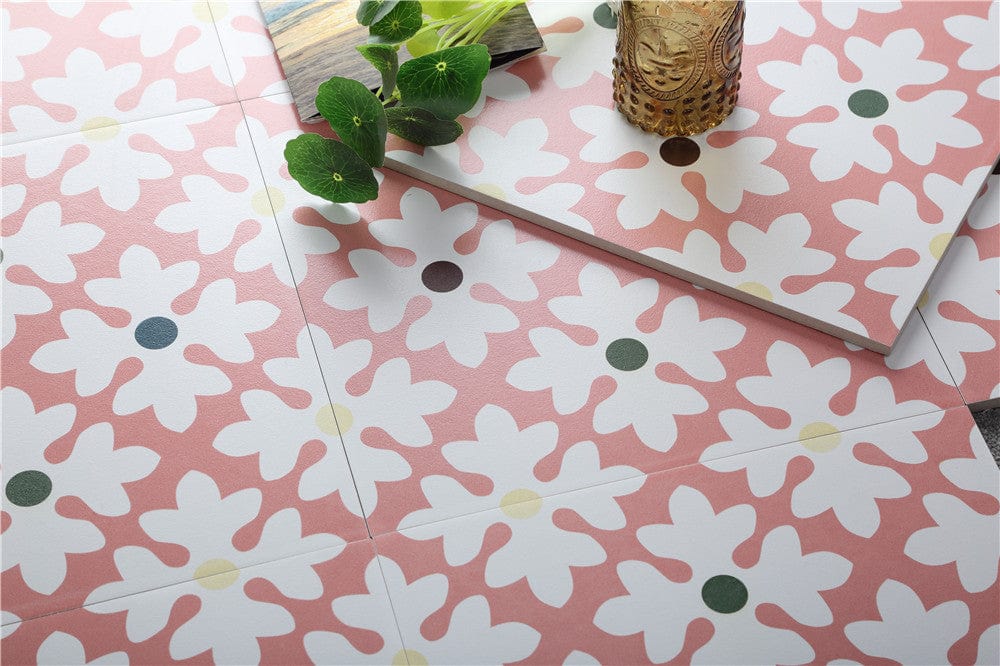 Pink Lovers Series - Infatuation Satin 300x300mm Ceramic Tile