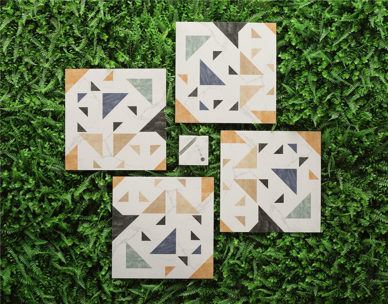 Geometry Bohemian Series - The Dance Floor Satin 300x300mm Ceramic Tile
