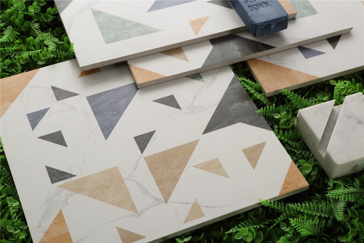 Geometry Bohemian Series - The Dance Floor Satin 300x300mm Ceramic Tile