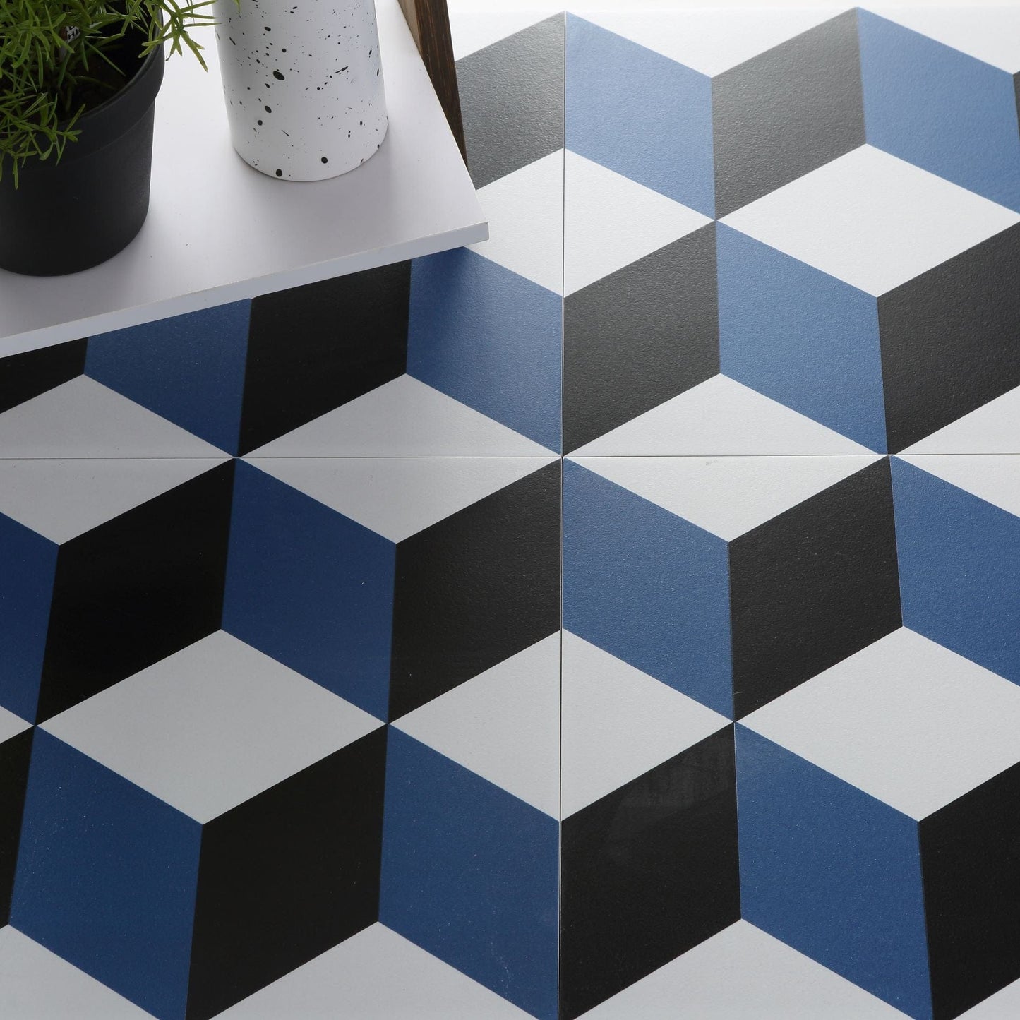Geometry Bohemian Series - The Dimension Satin 300x300mm Ceramic Tile