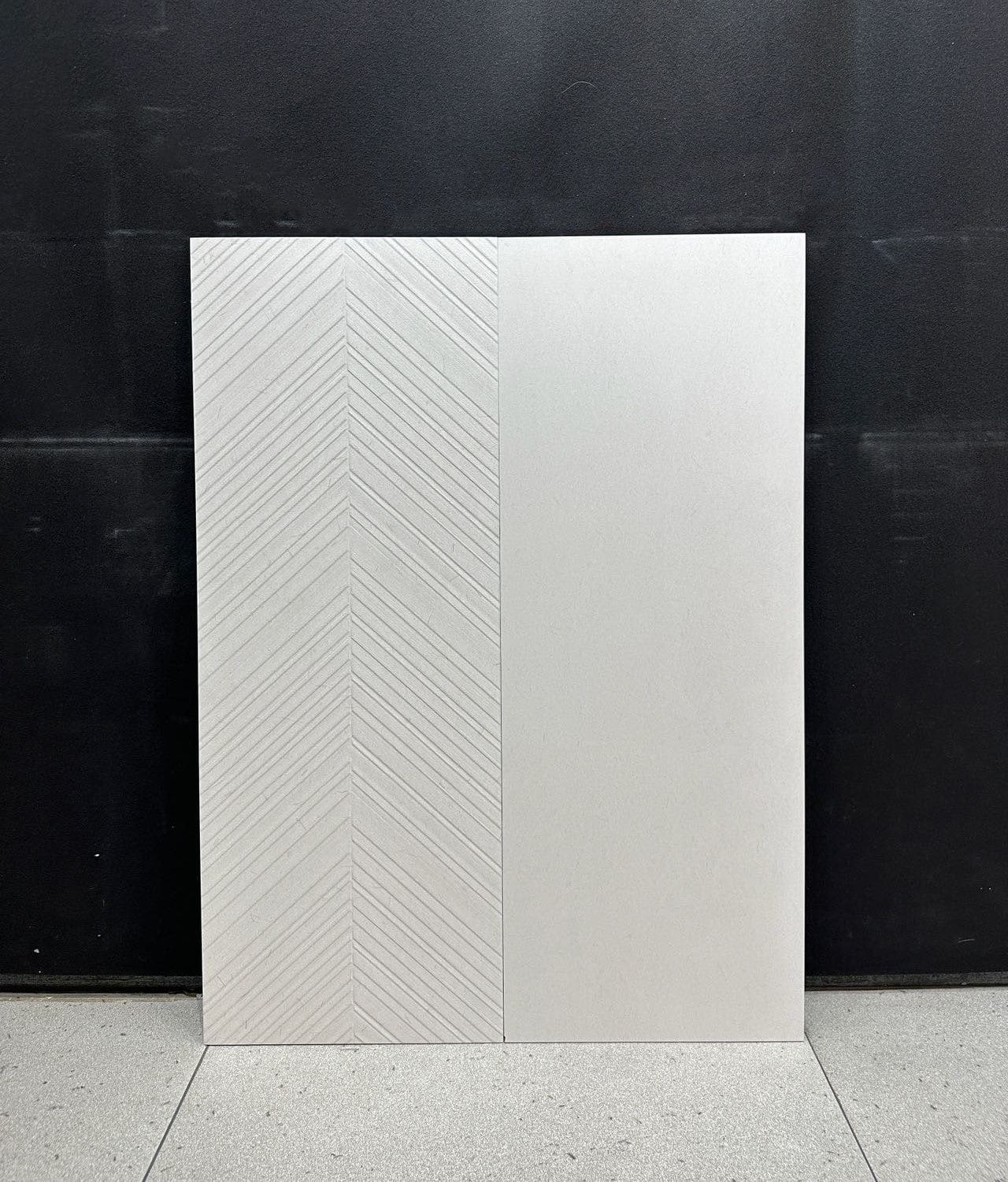 W Series - Snow Plain (Mirage) Satin 300x800mm Ceramic Tile