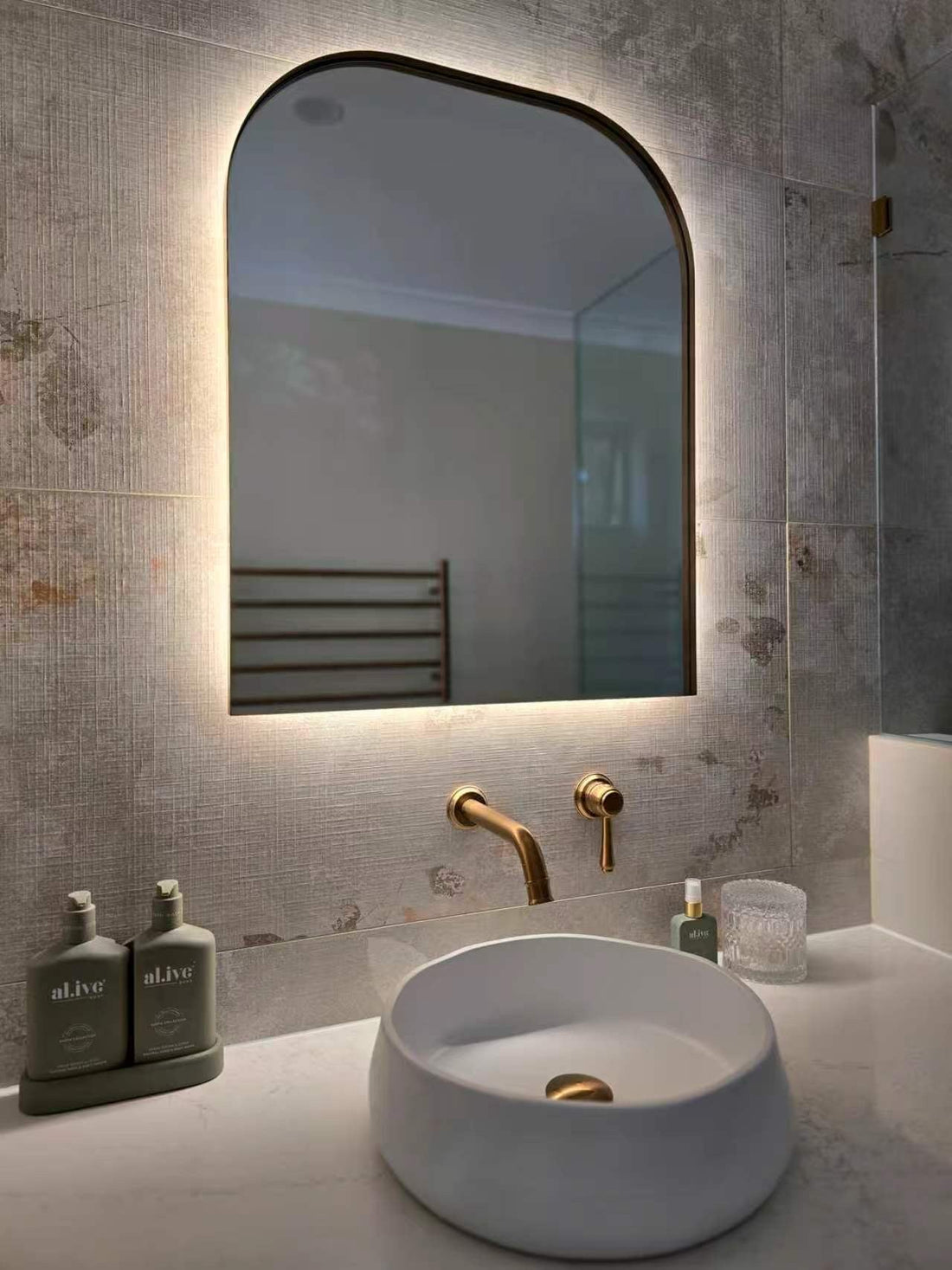 A Wattle Grove WA Bathroom Renovation Featuring Babylon Villa B and Symphony Mossy Meadow